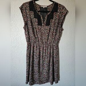 Daniel Rainn Womens Dress Floral Multicolor Sz Medium